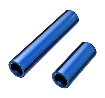 Driveshafts Center Alu Set Blue TRX-4M
