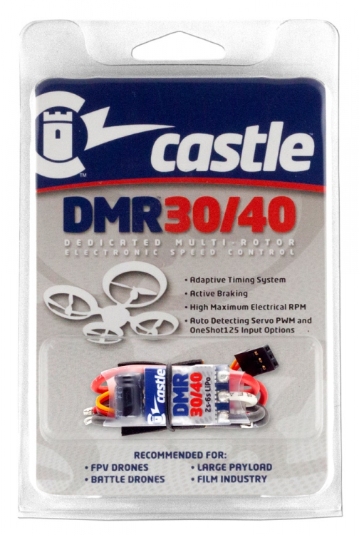 Castle Creations DMR 30/40 Multirotor Fartreglage - 3