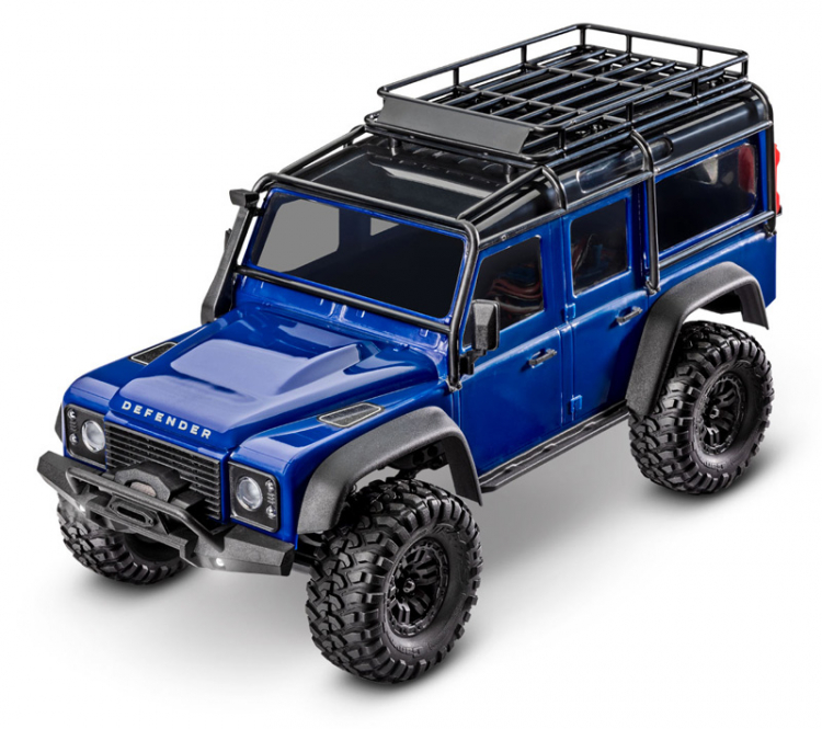 Traxxas TRX-4M 1/18 Land Rover Defender Crawler Grön RTR - 2S LiPo/USB Laddare - 8
