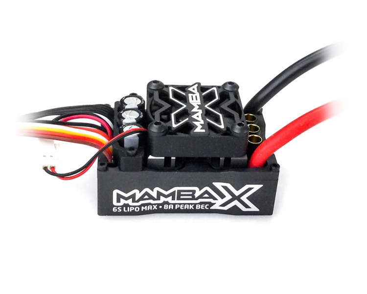 Castle Creations Mamba X SCT ESC Combo med 1410-3800KV Sensormotor - 12
