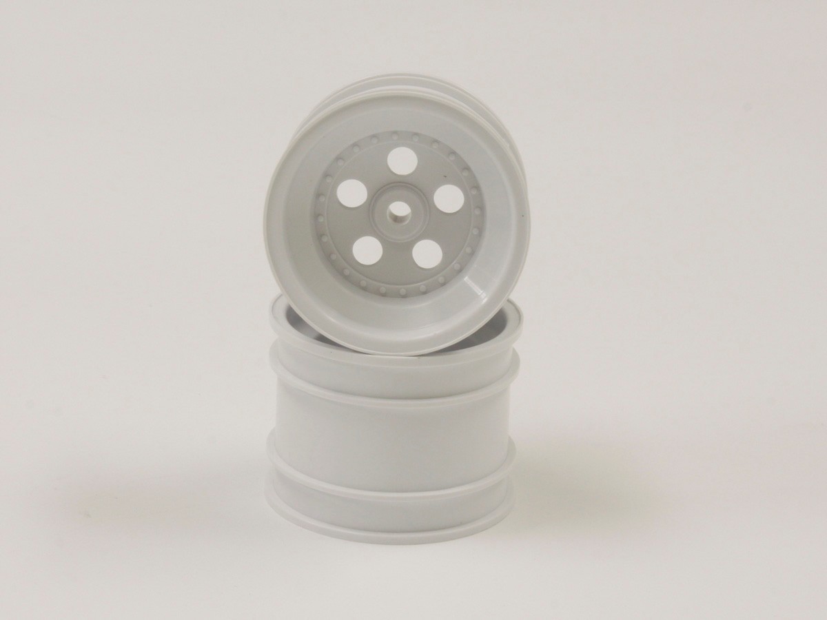 Kyosho SCH008W White Rear Wheel 1.7 inches (2) Kyosho Tomahawk