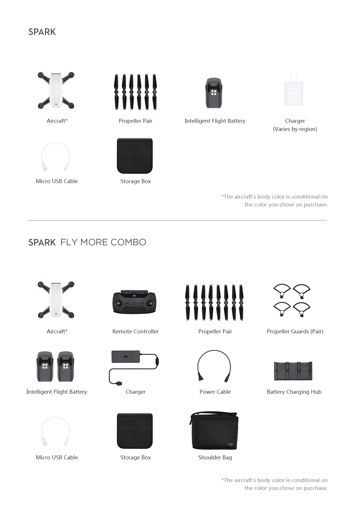 DJI - SPARK Fly More Combo - 8