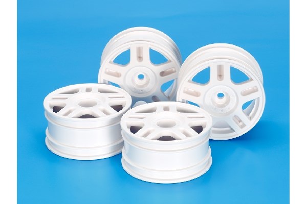 TAMIYA 54674 Split 5sp Whl *4 26mm/+2 Whi