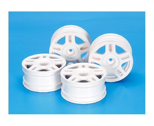 TAMIYA 54674 Split 5sp Whl *4 26mm/+2 Whi - 2