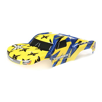 ECX Body, Yellow/Blue: 1:10 2wd Torment