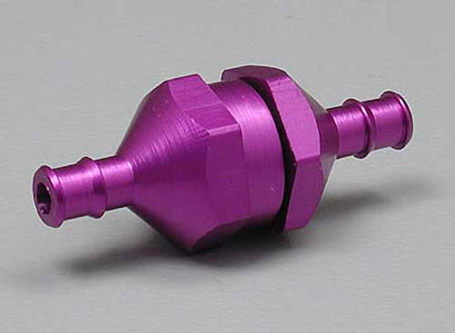 Du-Bro 835 Bränslefilter inline lila