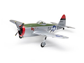 E-Flite EFL07050 Micro P-47 Thunderbolt 625mm BNF Basic with AS3X+ and SAFE Select
