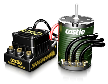 Castle Creations SIDEWINDER 4 12.6V ESC WP Combo 1406-6900KV Sensor Motor