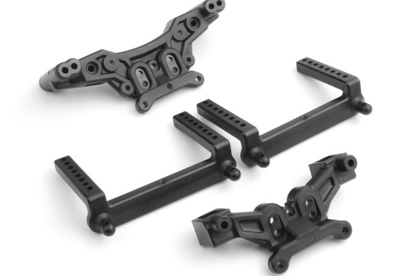 Blackzon 540123 Shock Tower & Body Post Set