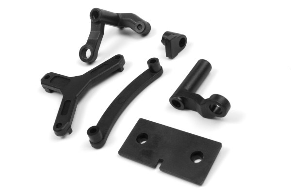 Blackzon 540125 Steering Assembly & Servo Mount Set