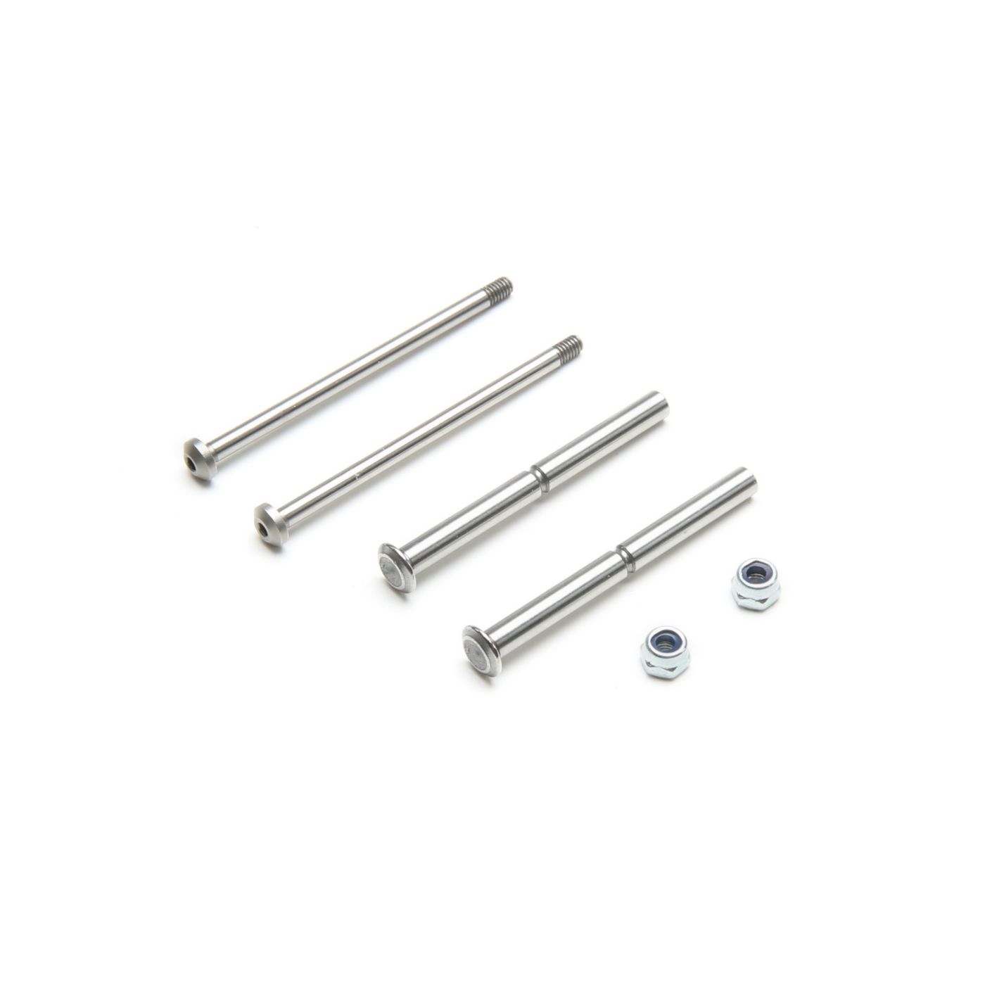 TLR TLR234098 Front Hinge Pin and King Pin Set, Polished: All 22