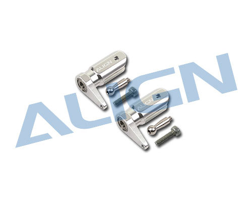 250FL Main Rotor Holder Set/Silver H25105 (T-rex 250)