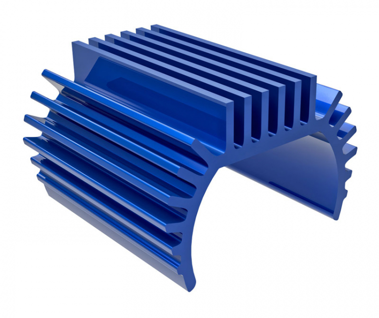 Motor Heat Sink Alu Blue Titan 180 87T