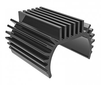 Motor Heat Sink Alu Gray Titan 180 87T