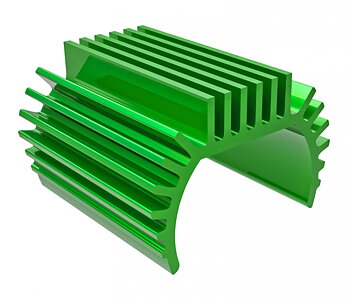 Motor Heat Sink Alu Green Titan 180 87T