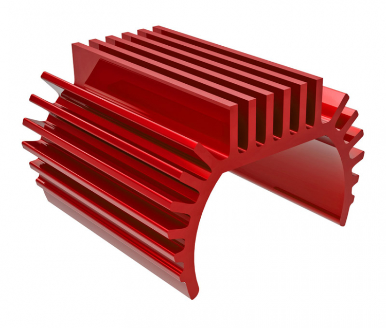 Motor Heat Sink Alu Red Titan 180 87T