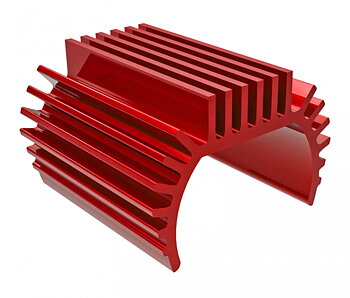 Motor Heat Sink Alu Red Titan 180 87T