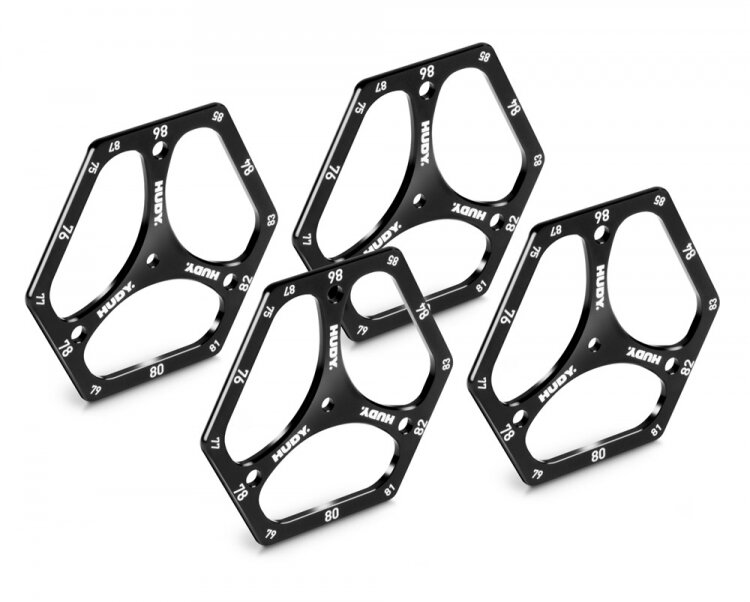Hudy Set-up Hjul Alu 1/10 Off-Road (4)
