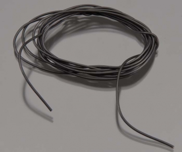 WIRE, 60", 24 AWG, BLACK