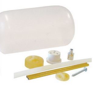 Fuel Tank Round Style, One Ounce, 29,5 cc, 32 mm OD x 54 mm
