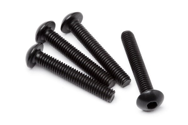 Maverick RC MV24089 Cap Head Screw M4x25mm 4 Pcs - 2