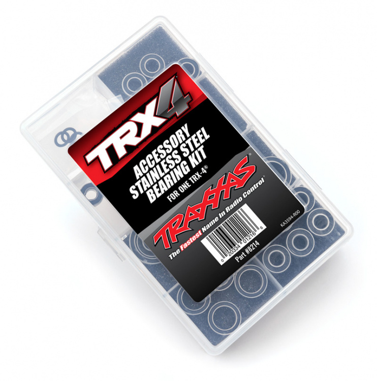Traxxas 8214 Kullagersats Komplett Rostfritt TRX-4