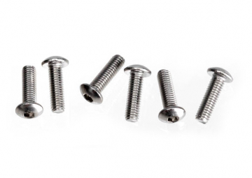 Screws M3x10 Button-head Hex Socket Stainless Steel (6)