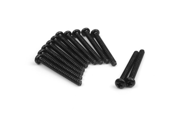 Blackzon 540159 Pan Head Self Tapping Screws 6x25mm (12pcs)