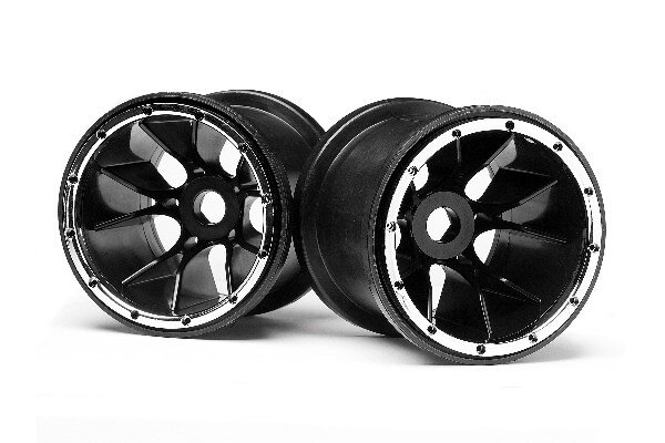 Maverick RC MV24105 Black Wheels 2 Pcs (Blackout MT) - 2