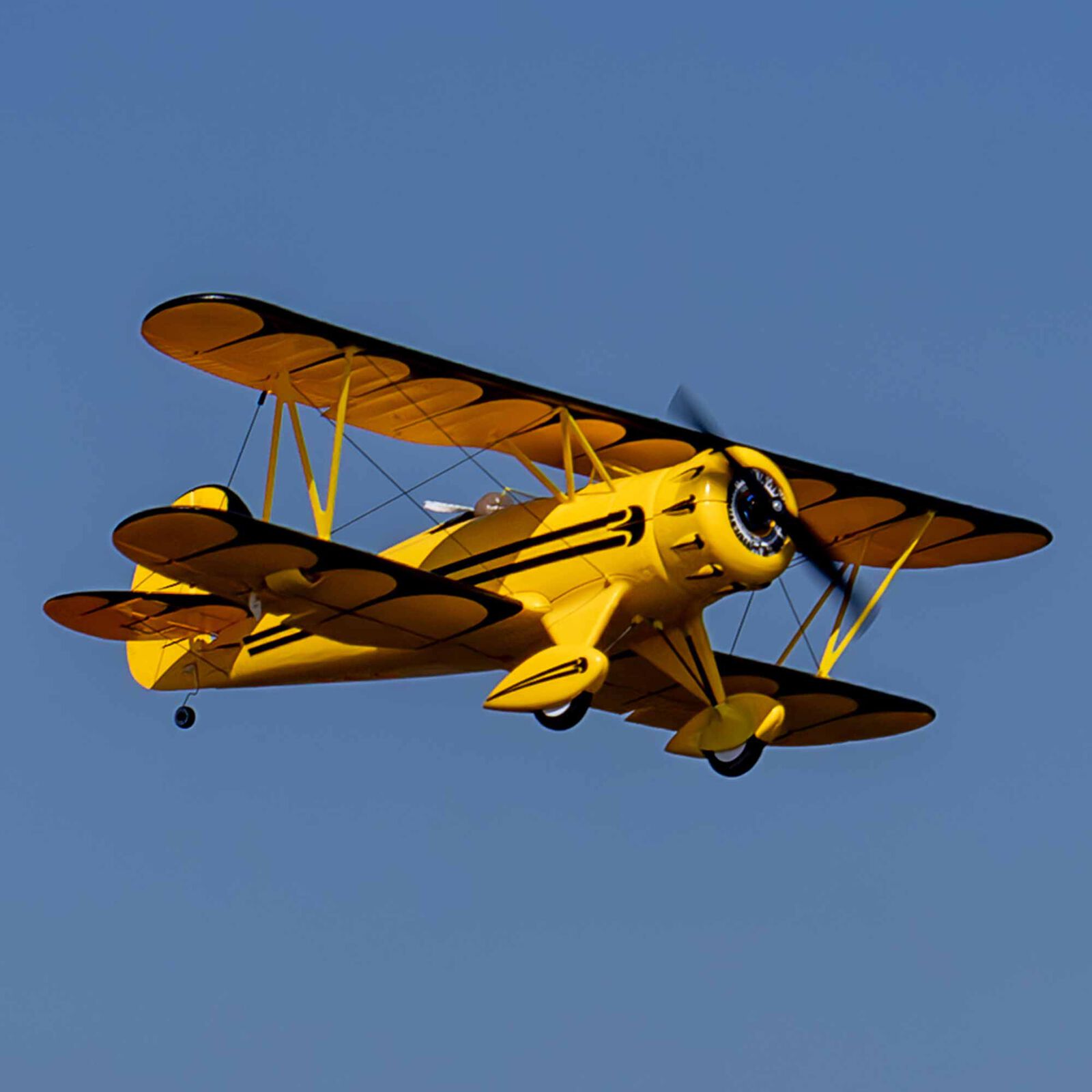 E-Flight UMX WACO BNF Basic with AS3X and SAFE Select, Yellow - 8