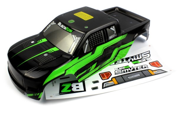 Blackzon 540175 Smyter MT Body (Black/Green)
