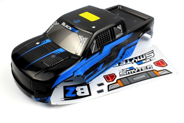 Blackzon 540176 Smyter MT Body (Black/Blue)