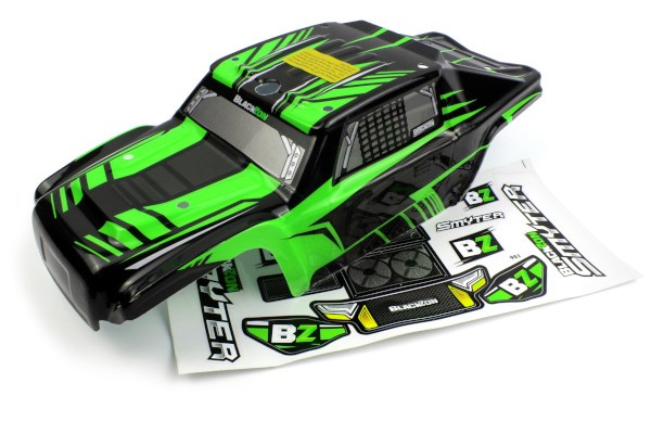 Blackzon 540177 Smyter DT Body (Black/Green)