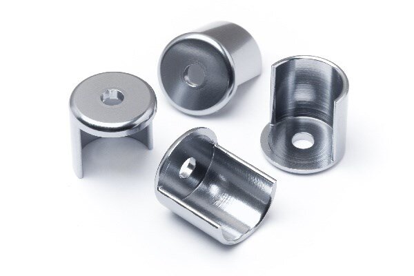 Maverick RC MV24126 Shock Absorber Protective Caps 4 Pcs (Blackout MT) - 2