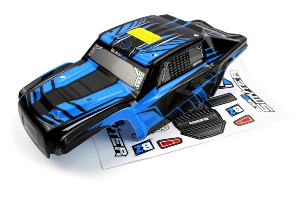 Blackzon 540178 Smyter DT Body (Black/Blue)