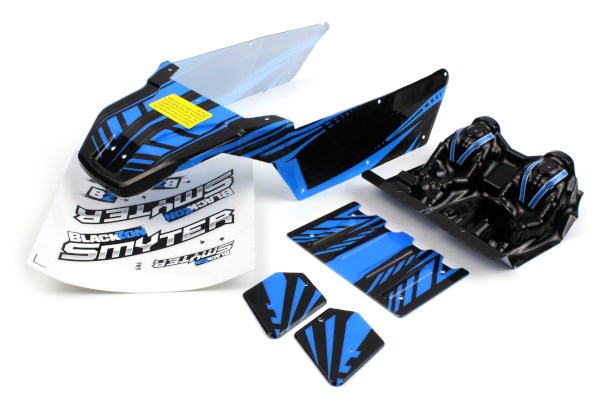 Blackzon 540180 Smyter DB Body (Black/Blue)