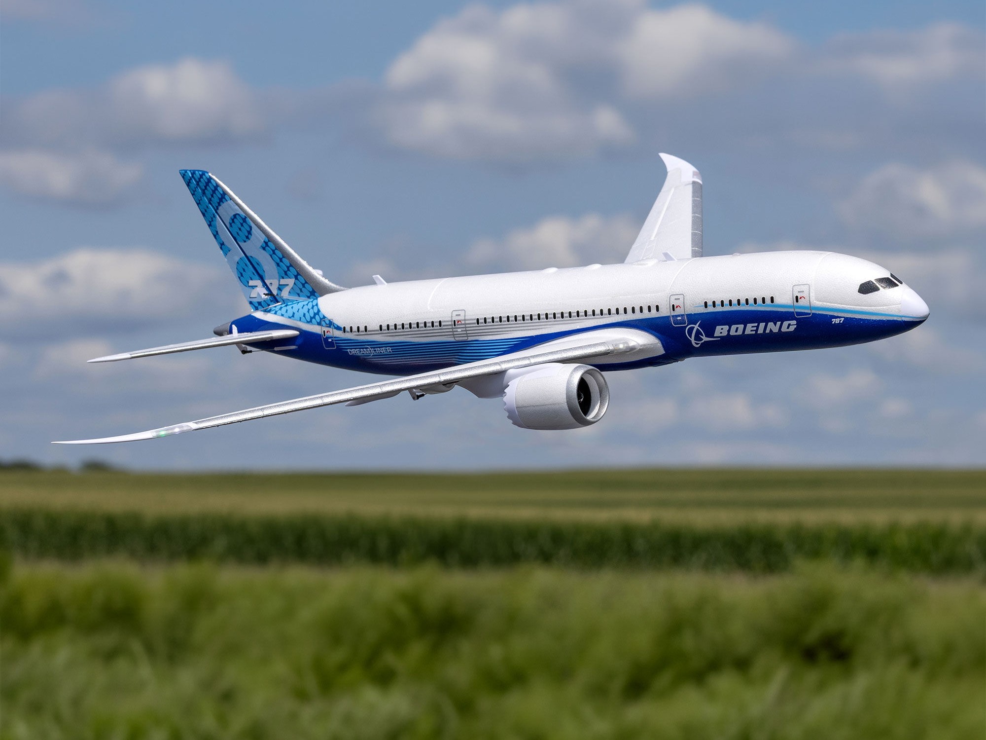 E-flite Micro Boeing 787 Dreamliner Twin 30mm EDF BNF Basic with AS3X and SAFE Select - 25
