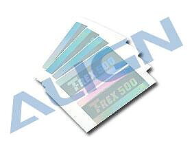 Flybar paddle sticker H50058 (T-rex 500)