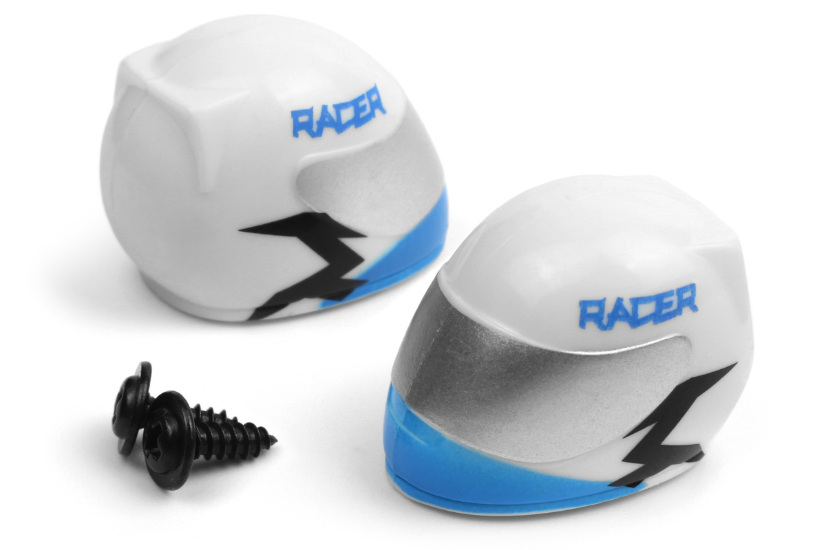 Blackzon 540185 Driver Helmet (Blue/2pcs)