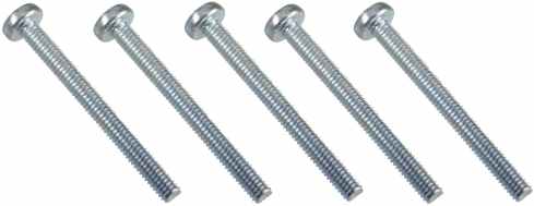 2.5 x 25mm Phillips Machine Screw