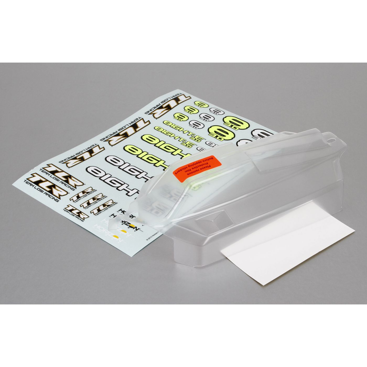 TLR TLR240004 Body, Clear: 8e 3.0