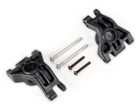 Stub Axle Carriers Rear HD (Pair) Black (for Upgrade Kit #9080)
