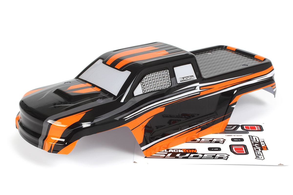 Blackzon 540191 Slyder MT Body (Black/Orange)