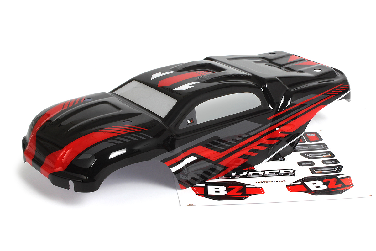 Blackzon 540192 Slyder ST Body (Black/Red)