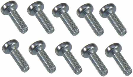 2 x 6mm Slotted Machine Screw