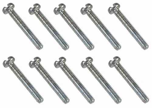 2 x 14mm Slotted Machine Screw