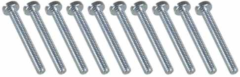 Slotted Cheese  Head Machine Screw M2x16 10 each