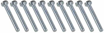 Slotted Cheese  Head Machine Screw M2x16 10 each
