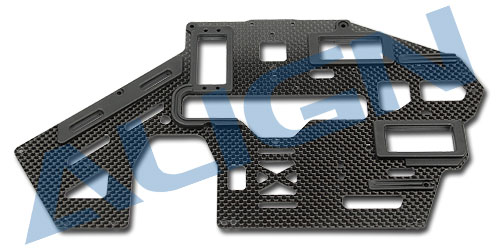 500PRO Carbon Main Frame(L)/1.6mm H50158 (T-rex 500)