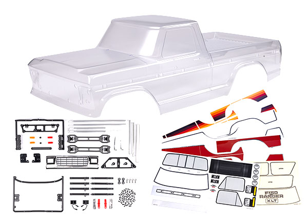 Traxxas 9230 Kaross Ford F-150 (1979) Komplett Omålad